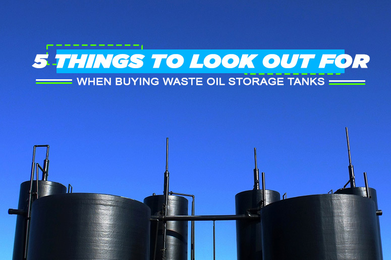 Waste Oil Storage Tanks Australia