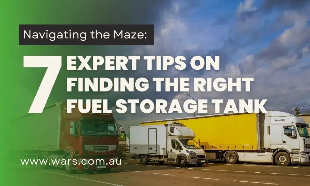 7 Expert Tips on Finding the Right Fuel Storage Tank