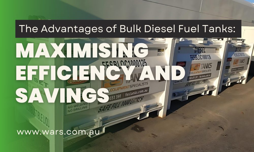 The Advantages of Bulk Diesel Fuel Tanks- Maximising Efficiency and Savings