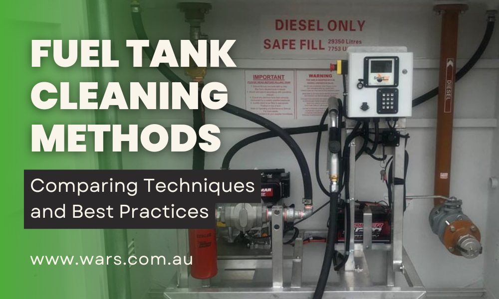 fuel tank cleaning methods comparing techniques and best practices in perth western australia